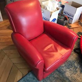 Fauteuil rouge